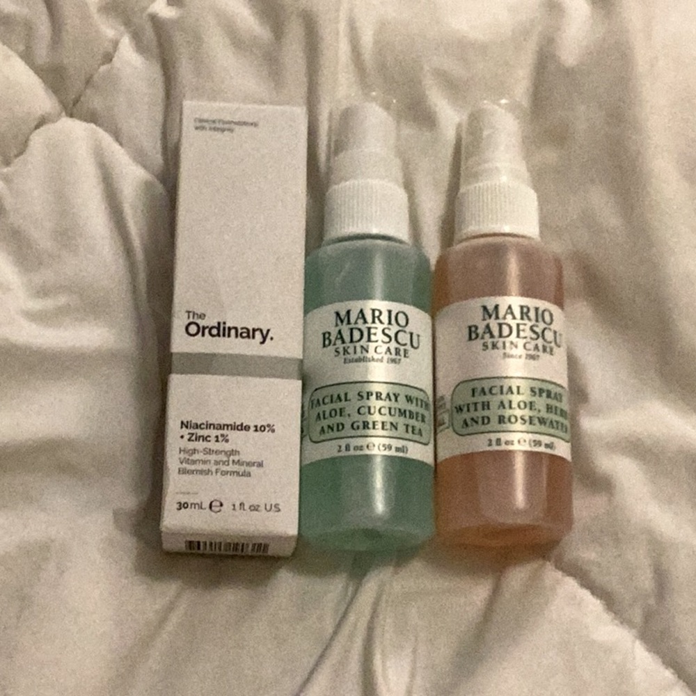 Mario badescu/the ordinary skincare